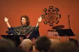 New Dawn Center for Spiritual Living Rev. Karen led a prayer.