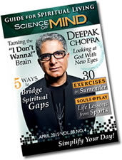 Science of Mind Magazine covers.