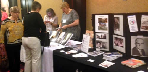 The Archives table at the coventiton 2015