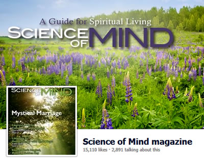 Science of Mind Magazine Face Book Logo