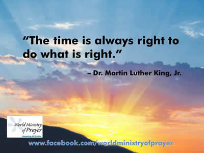 World Ministry of Prayer Facebook image.