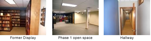 Photos of the Library expansion