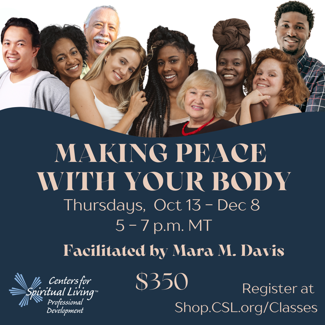 Making Peace With Your Body - October 2022