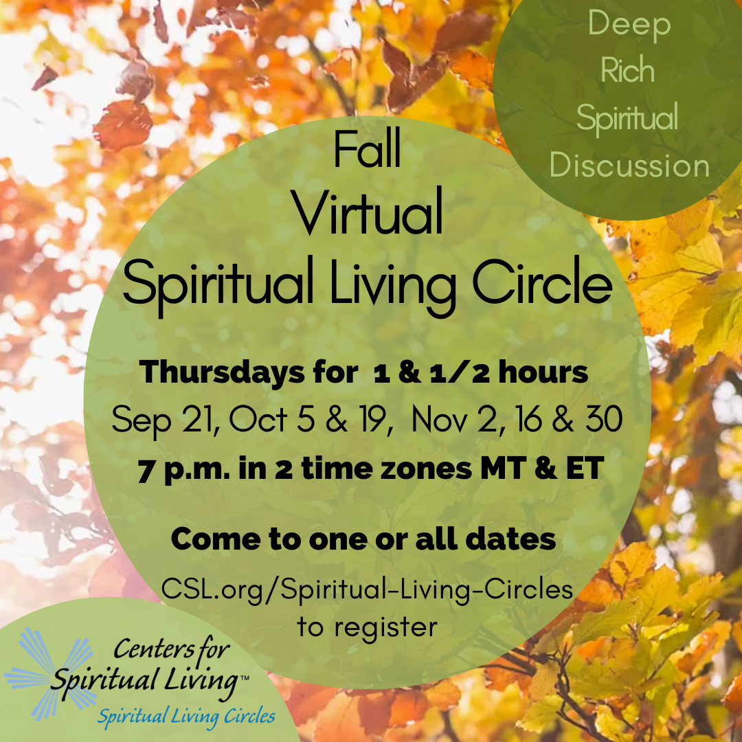 Virtual Circle - Spiritual Living Circles